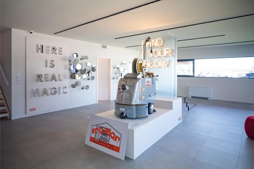 storica macchina Fra.Mar per Pulizie ambientali